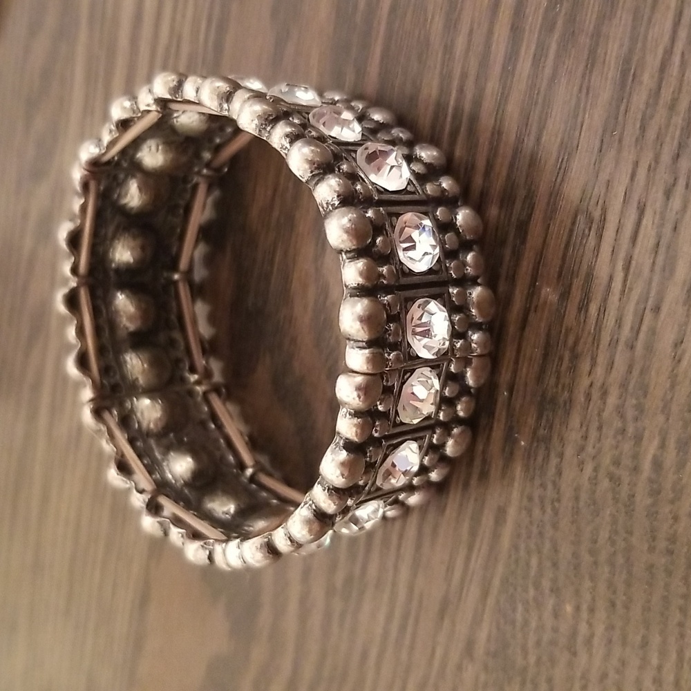 Stretch bracelet Rhinestone artisan made
